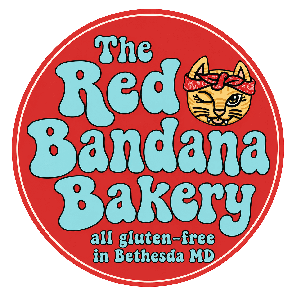 The Red Bandana Bakery logo