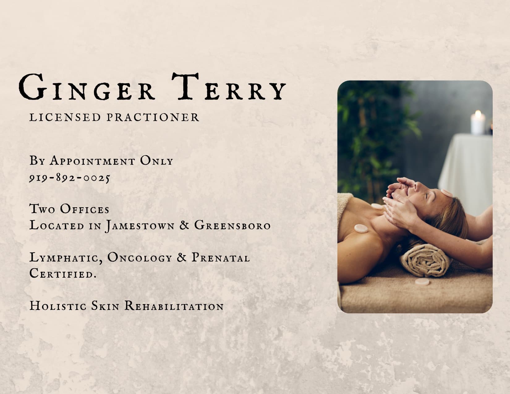 Ginger Terry - LMT & LE