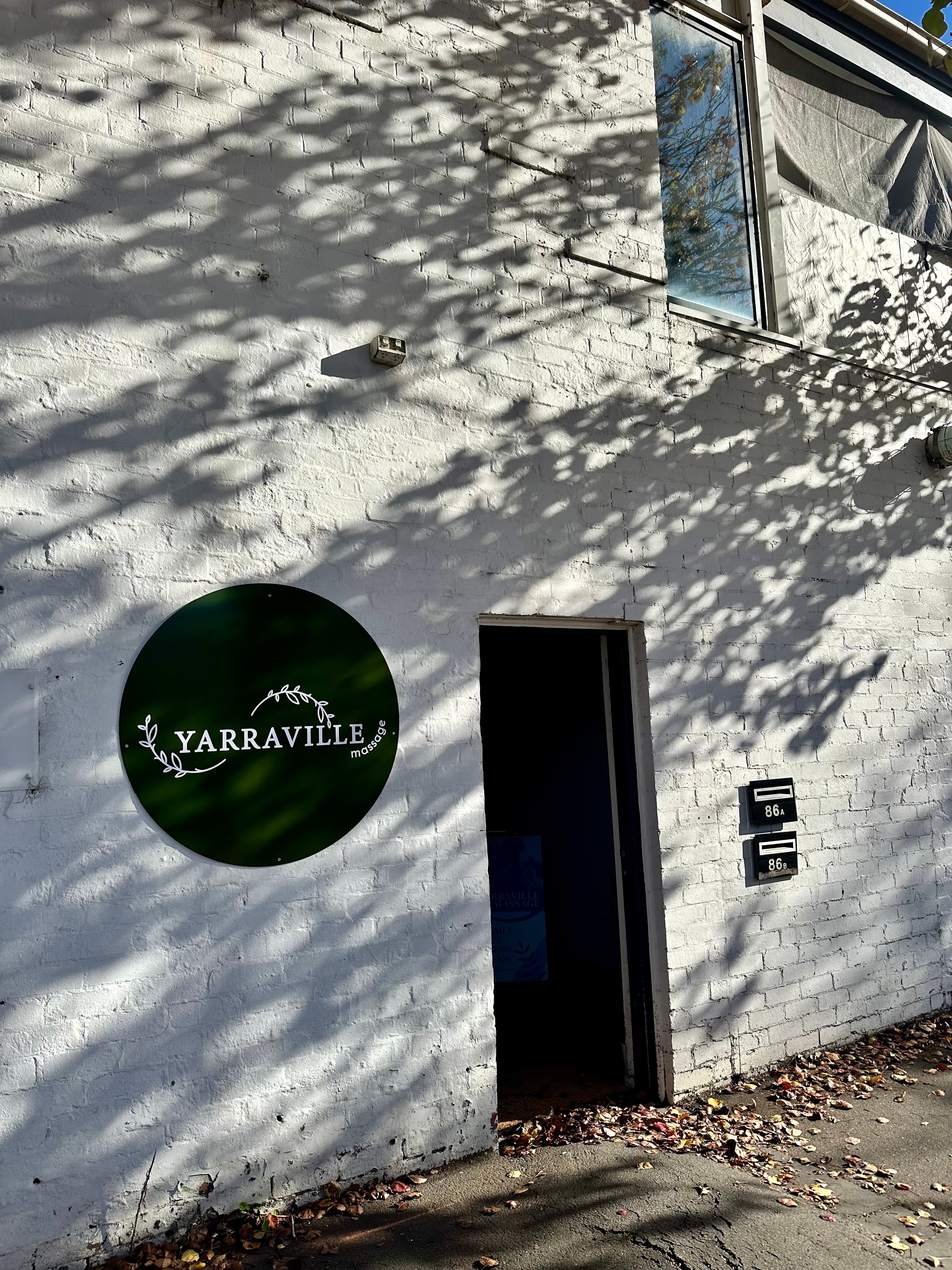 Yarraville Massage storefront or business cover